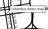 Map of Metro Columbus
